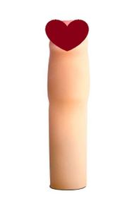 Насадка кібершкіра PERFORMANCE 1.5 INCH COCK XTENDER BEIGE Sex Aura