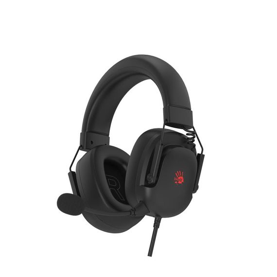Гарнітура ігрова Bloody G585 (Black) з підсвічуванням, USB, колір чорний | Зображення 6