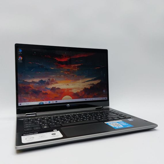 Ноутбук-трансформер HP Pavilion X360 / 14" (1366x768) TN Touch / Intel Core i3-8130U (2 (4) ядра по 2.2 - 3.4 GHz) / 8 GB DDR4 / 256 GB SSD / Intel UHD Graphics 620 / WebCam б/в | Зображення 5