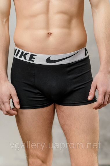 Мужские трусы Nike, мужские боксеры Найк, хлопковые трусы Найк Премиум качества | Зображення 1