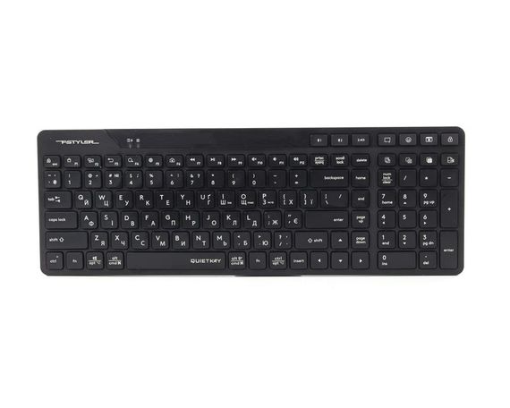 Клавіатура бездротова A4Tech FBK27C AS, колір чорний