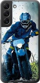 Чехол на Samsung Galaxy S22 Plus Мотокросс из силикона FCh_056917