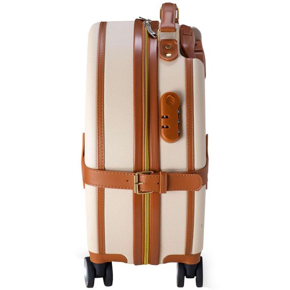 Валіза Semi Line 24" (M) Ecru/Brown (T5670-3) | Зображення 4