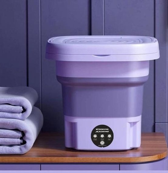 Портативна складна 6,5 літрова міні-пральна машина 643 • Folding Washing Machine пральна машина | Зображення 3