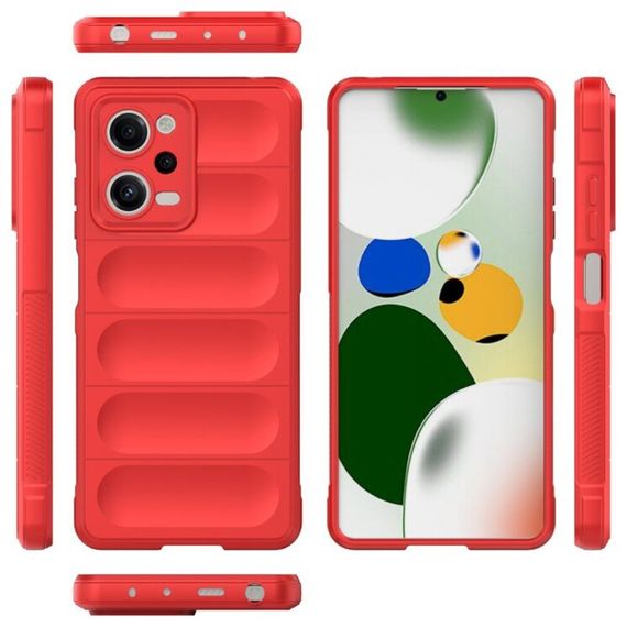 Чохол силіконовий MagCase для Xiaomi Redmi Note 12 Pro 5G колір Червоний | Зображення 2