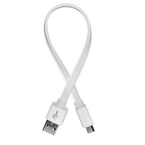 Кабель USB MicroUSB ColorWay CW-CBUM-MUM25W 2,0A 0,25м білий