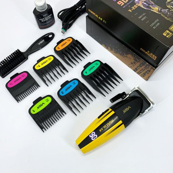 Електрична машинка з насадкою для бороди VGR V-285, Професійна бритва-машинка для стрижки волосся JE-16 | Зображення 4