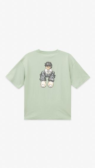 Футболка для хлопчика Dinomin 2611 140 см Оливковий shop (2000999454370) | Зображення 2