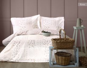 Постельное белье Pupilla Poplin 200 х 220 см Rosa