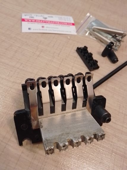 Гітарний бридж Floyd Rose тремоло для електрогітари чорний | Зображення 5