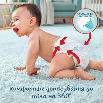 Подгузники Pampers Premium Care Pants размер 3 (6-11 кг) 144 шт (8006540490891) | Зображення 5