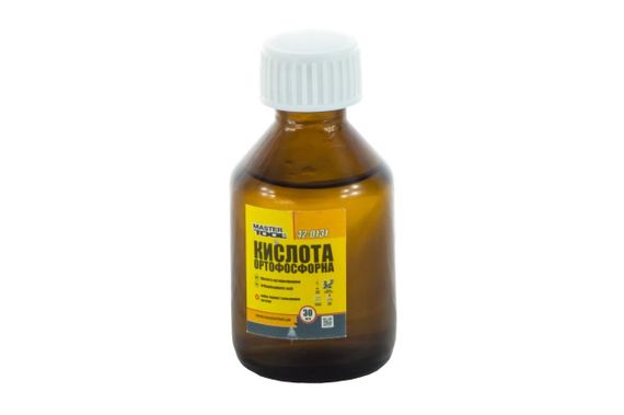 Кислота ортофосфорная Mastertool - 30 г стекло (42-0131)