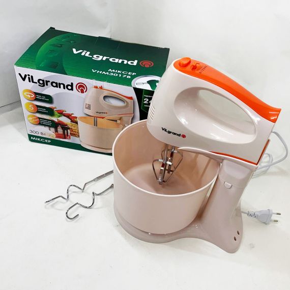 Міксер з режимами швидкості ViLgrand, Бюджетний тістоміс для дому, Міксер для змішування соусів PW-13 | Зображення 4