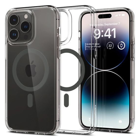 Чохол до мобільного телефона Spigen Apple Iphone 14 Pro Ultra Hybrid MagFit, Graphite (ACS04970) | Зображення 1