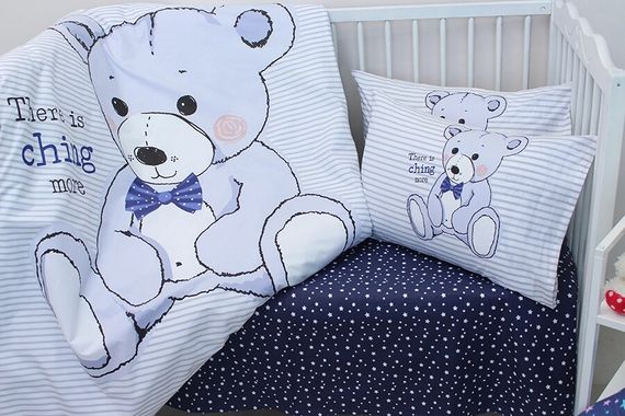 Детский комплект Teddy blue | Зображення 2