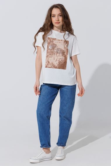 Футболка жіноча Divon 0604 M Білий (2000990420114) | Зображення 4