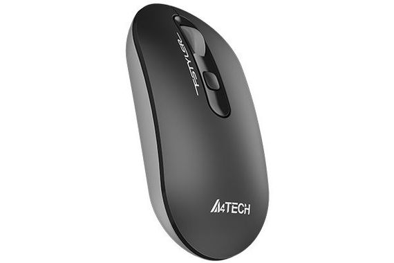 Миша бездротова A4Tech Fstyler FG20 (Grey),  USB, колір світло-сірий | Зображення 3