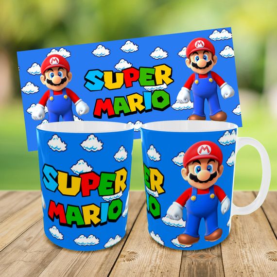 Подарунковий набір: Сумка-бананка + Кружка Супер Маріо, дитячий, для хлопчика (00240) | Зображення 2