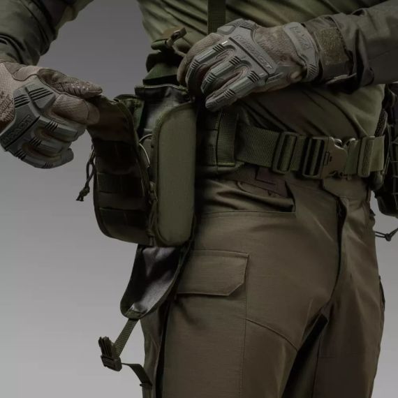 Підсумок-органайзер аптечка Ukrarmor Олива, тактична MOLLE Cordura 500D, підсумок укрармор ЗСУ, полювання | Зображення 5