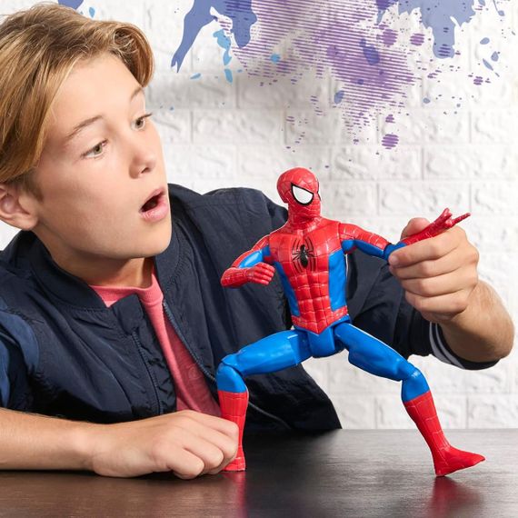 Игровая фигурка Человек-Паук 30 см Спайдермен Hasbro Marvel Spider-Man 12" Action Figure | Зображення 7