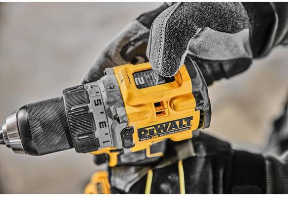 Дрель-шуруповёрт аккумуляторная бесщёточная 90 Нм DeWALT DCD800P2T | Зображення 4