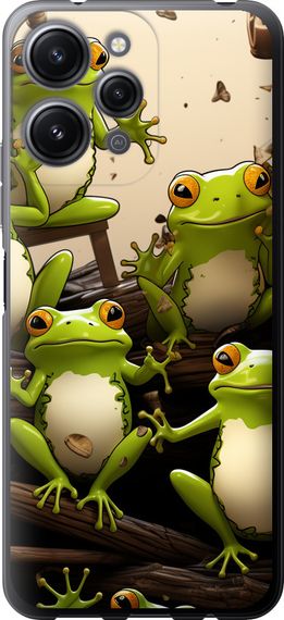 Чехол на Xiaomi Redmi 12 Жабки "5656u-3114-17620"