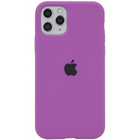 Чохол Silicone Case Full Protective (AA) для Apple iPhone 11 Pro Max (6.5") Фіолетовий / Grape