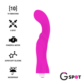 Вібратор для точки G GREGORY, фіолетовий G-SPOT (Іспанія) Sex Aura