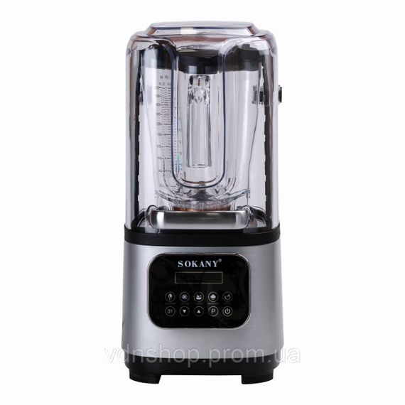 Безшумний блендер Sokany з 2-літровою чашею для смузі та коктейлів, портативний 8000 Вт SK-03024 | Зображення 1