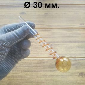 Стеклянная трубка Spira Oil Yellow