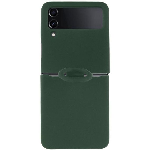 Чохол Foldables Silicone Cover Lakshmi (AAA) для Samsung Galaxy Z Flip4 Білий / White Зелений / Cyprus Green | Зображення 1