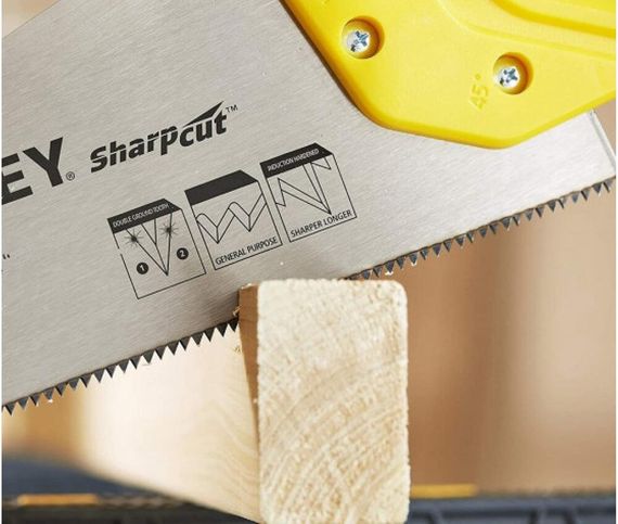 Ножовка SHARPCUT ™ длиной 550 мм для поперечного и продольного реза STANLEY STHT20372-1 | Зображення 2