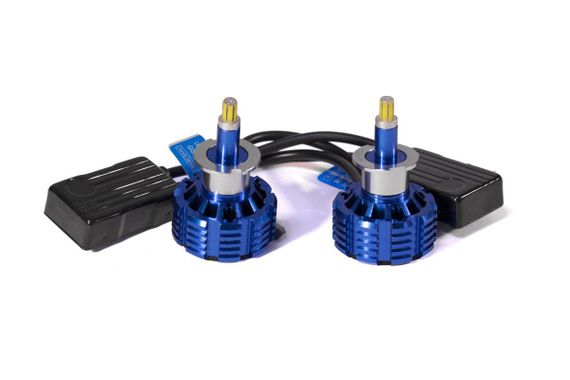 Комплект LED ламп HeadLight 360 LED H3 (Pk22s) 46W 12 V 6000 K світіння на 360 градусів з активним охолодженням | Зображення 2