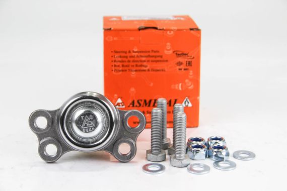Опора шаровая (передняя/снизу) Ssyangyong Actyon I/Rexton I/II 02-, ASMETAL (10SY0105) | Зображення 1