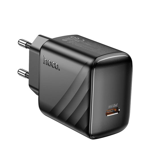 Мережевий зарядний пристрій Hoco CS24A 1 USB-C PD/QC 25W | Зображення 3