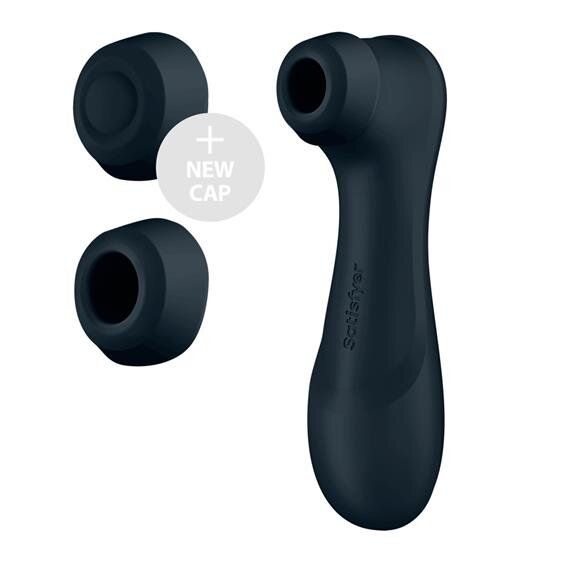 Кліторальний стимулятор - Satisfyer Pro 2 Generation 3 With Liquid Air Black | Зображення 1