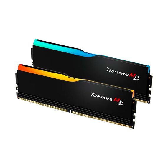 Модуль пам'яті для комп'ютера DDR5 32GB (2x16GB) 6000 MHz Ripjaws M5 RGB Black G.Skill (F5-6000J3636F16GX2-RM5RK) | Зображення 2