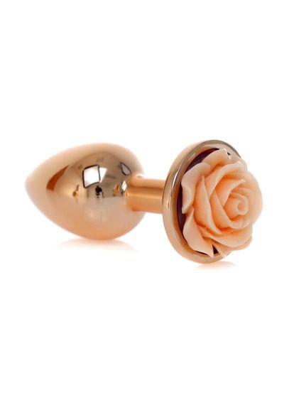 Анальна пробка - Jewellery Red Gold Rose Plug Peach sexstyle | Зображення 2
