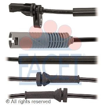 Датчик ABS передний BMW 1/3 04-13, Facet, 21.0076,