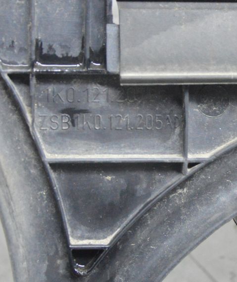 Дифузор вентилятора радіатора Seat Altea Ibiza Leon Toledo 2004-2015 Корпус вентилятора Сеат 1K0121205AD | Зображення 2