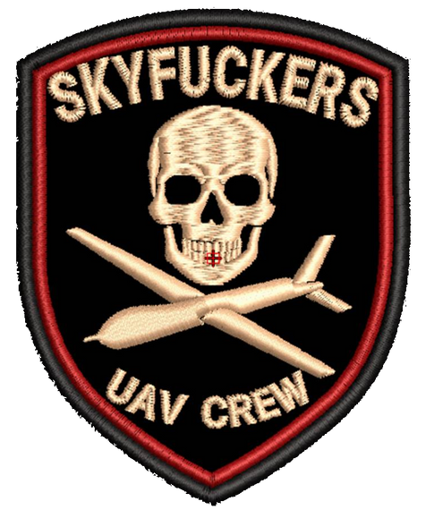 Шеврон SKYFUCKERS UAV CREW