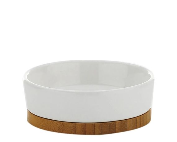 Мыльница Kela Natura 20969 12х4 см белая