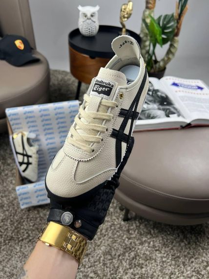 Кросівки ASICS Onitsuka Tiger Mexico 66 Beige Black  , В'єтнам 38 24.5 см | Зображення 3