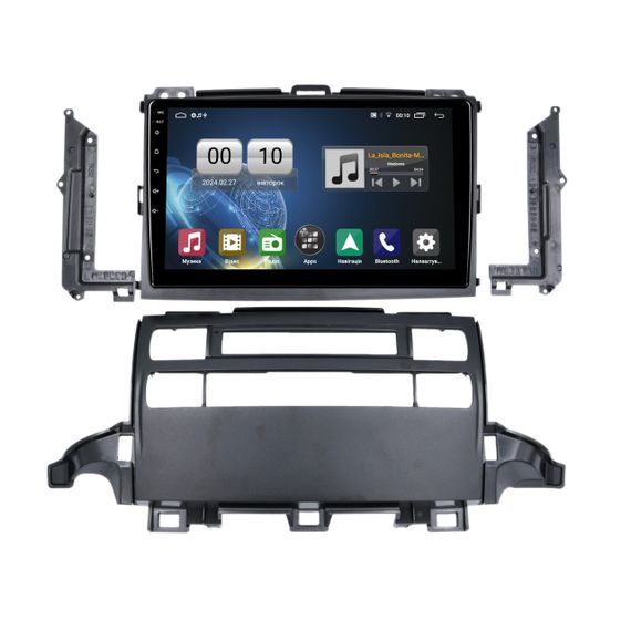 Штатна магнітола серії QIV Q1 під Toyota Land Cruiser Prado 120 J120 2002-2009 9 дюймів