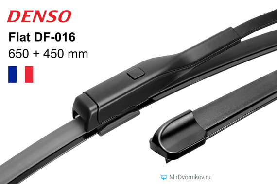 Комплект склоочисників DENSO DF-016 Flat Blade Kit 650/450 мм