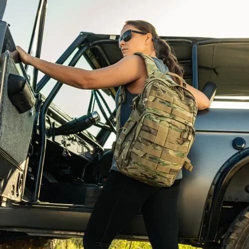 Тактичний рюкзак 5.11 Tactical RUSH 24L 2.0  Multicam міцний штурмовий рюкзак із системою MOLLE для військових, туризму та EDC | Зображення 1