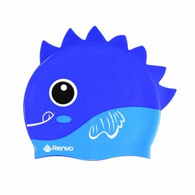 Детская Шапочка для плавания 6-12 лет Renvo Sentani JR Синий OSFM (1SC300-06)