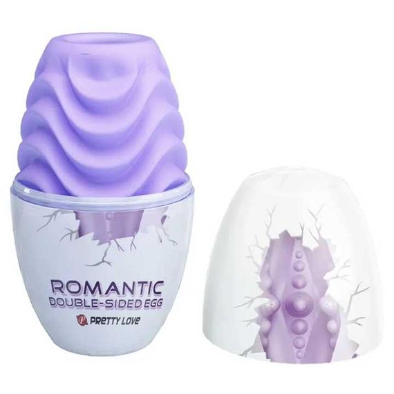 Яйцо-мастурбатор Pretty Love фиолетовый | Зображення 1
