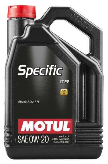 Моторна олива Motul SPECIFIC RN 17 FE 0W-20 5л.