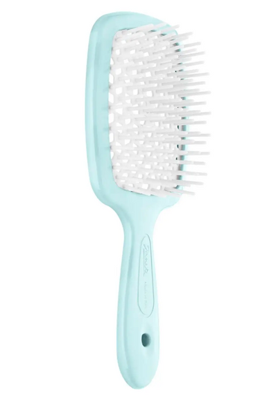 Гребінець для волосся Janeke superbrush Small The Original 94SP234TSE М'ятна з білим